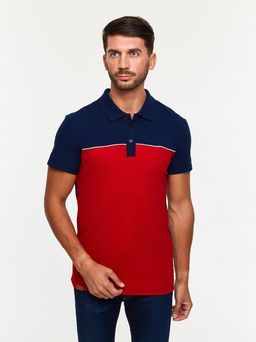 Поло мужское 65M-RR-1286 RED-N-ROCKS