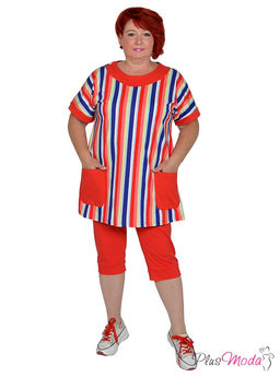 Бриджи Модель №1661 размеры 44-84 - Plusmoda фото 3