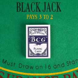 Карты игральные BCG - 92, 54 шт, синяя рубашка - Simaland фото 3