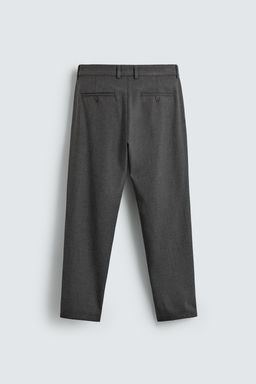 PANTAL?N CHINO ESTRUCTURA CONFORT / Gris / Natural - Zara фото 7