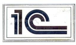 Значок рекламный 1C Бухгалтерия