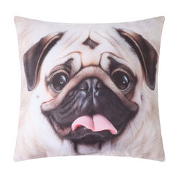 Подушка декоративная Мопс