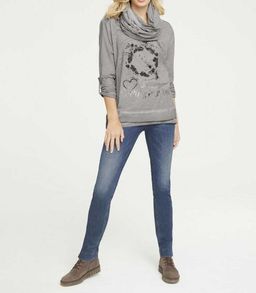 Блузка и топ 3 ч., серые - Linea tesini фото 5