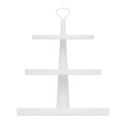 Фруктовница 3-ярусная п/эт. "Феерия" (белый)