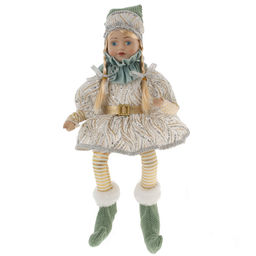 Игрушка набивная "Эльф" (муз, движ), L15 W11 H43 см (полка 23 см.)