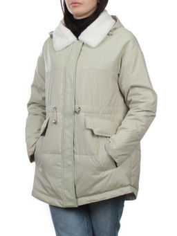 M24-212 LT. OLIVE Куртка демисезонная женская (100 гр. холлофайбер) - Fashion фото 5