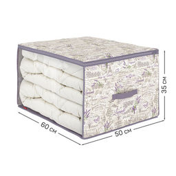 VAL LV-CB-MS Набор кофров для хранения 2 шт., большой, 60*50*35 см, малый 35*30*20 см, LAVANDE, шт - Valiant фото 4