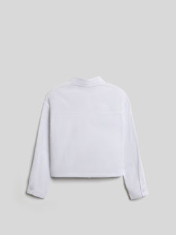 ACOOLA / Блузка детская для девочек Driada белый  фото 2