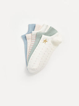 Desenli Kad?n Patik ?orap 5li Paket - Waikiki фото 2