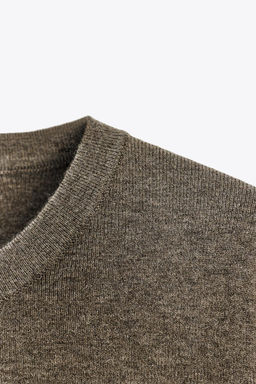 SOFT-TOUCH SHORT SLEEVE KNIT TOP - Zara фото 12