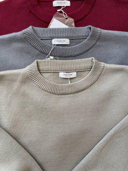 K12156 Джемпер (вязаный трикотаж) БЕЖЕВЫЙ