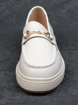 03-5062-6 BEIGE Лоферы женские (натуральная кожа)