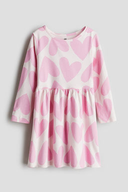 Vestido estampado de algodon