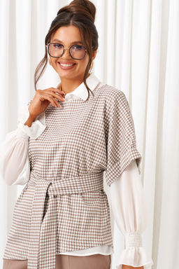 Костюм Beautiful Free 6419 песочно-молочный