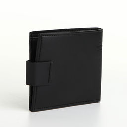 Портмоне мужское на магните, отдел для карт, монет, чёрное