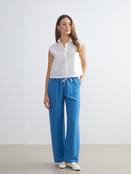 Kendinden Desenli Kad?n G?mlek