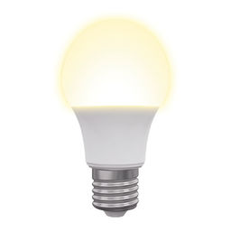 LED-A60-9W/3000K/E27/FR/NR Лампа светодиодная. Форма "A", матовая. Серия Norma. Теплый белый свет (3000K). Картон. ТМ Volpe