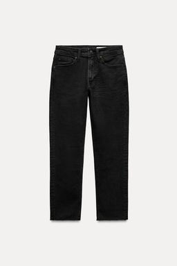 ZW COLLECTION RELAXED SLIM FIT MID-RISE JEANS - Zara фото 18