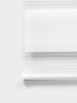 Штора рулонная 50×160 см «День и Ночь», по полотну 46×160 см, белая