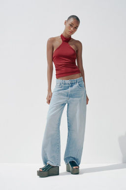 POLYAMIDE HALTER TOP - Zara фото 2