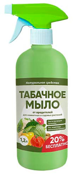 БМ Табачное мыло с распылителем 1,2 л (12 шт./упак.)