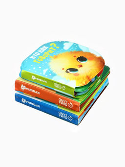 Набор книжек - игрушек для ванны Крошка Я «В зоопарке», водная раскраска, 3 шт., Крошка Я