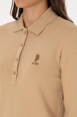 Kad_n Kum Basic Polo Yaka Sweatsh_rt Sepette S_rpriz _ndirim - U.s. polo assn фото 14