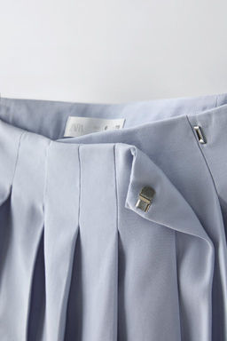 FLOWING BOX PLEAT SKIRT - Zara фото 3