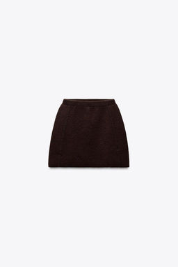 MINI SKIRT WITH SIDE SEAMS - Zara фото 8