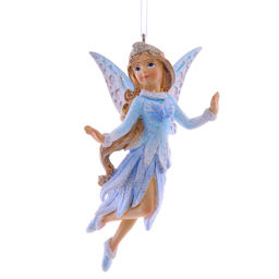 Украшение новогоднее "Фея", L6 W6 H11 см, 3в.