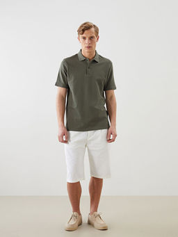 Polo Yaka D?z Erkek Ti??rt