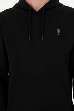 Мужской черный базовый свитшот Неожиданная скидка в корзине - U.s. polo assn фото 6