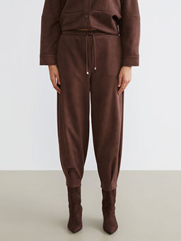 Beli Lastikli S?et G?r?n?ml? Kad?n Jogger Pantolon