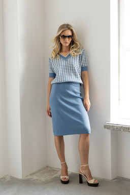 SS-2674 джемпер женский мокка