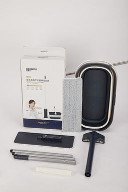 Набор для уборки. Компактное складное ведро и швабра с отжимом. - Boomjoy фото 8