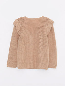 V Yaka Uzun Kollu Basic K?z Bebek Triko H?rka - Waikiki фото 2