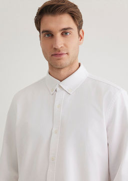 Beyaz Gomlek - Mavi фото 6