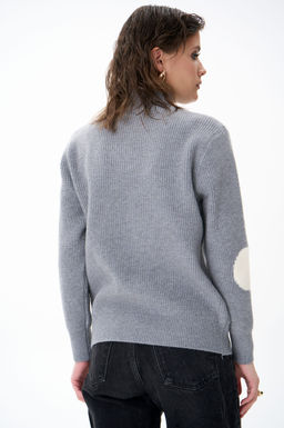 Свитер Зои (серый) - Эльза фото 10