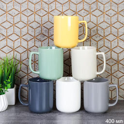 Кружка Классика Пастель/ А-101 /уп 72/