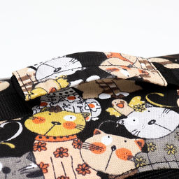 Сумка-переноска каркасная Кошки, размер M, 40 х 21 х 27 см - Пижон фото 8