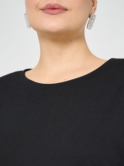 Джемпер 0269-1с черный кристалл