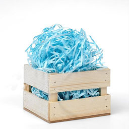 Наполнитель бумажный, голубой, 1000 г