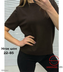 Футболка женская однотонная