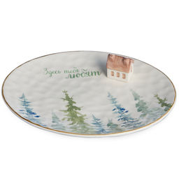 БЛЮДО ОВАЛЬНОЕ КОЛЛЕКЦИЯ CHALET 30*24,5*6,5 СМ