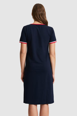 Kad_n Lacivert Pijama Tak_m_