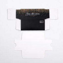 Цена за 5 шт. Коробочка для макарун «Golden», 12 х 5,5 х 5,5 см