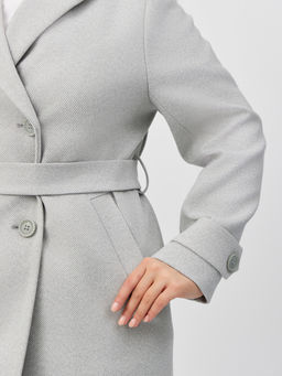 Пальто женское демисезонное 25570 (клетка britny) - Kankan фото 42