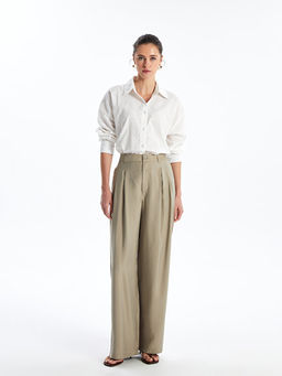 ?izgili Uzun Kollu Oversize Kad?n G?mlek - Waikiki фото 2