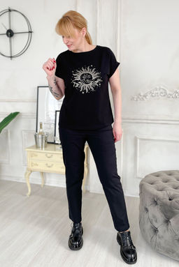 Футболка Rumoda 2195 черный  фото 3