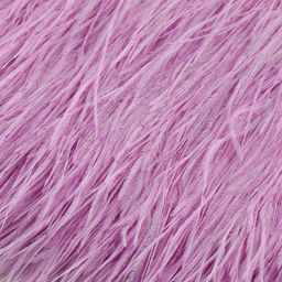 Тесьма с перьями страуса, 8-10 см, 5±0.5 м, сиреневая